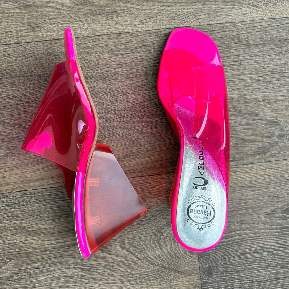 Jeffrey Campbell Pink Sandals